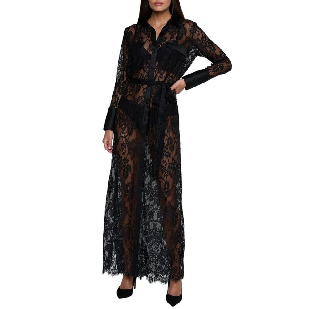L’Agence Womens  Leora Long Dress